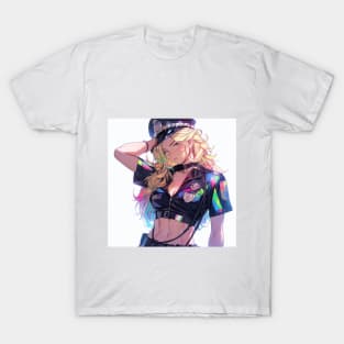 Lady Cop Anime T-Shirt